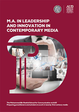 M.A. in Leadership and Innovation in Contemporary Media e-brochure