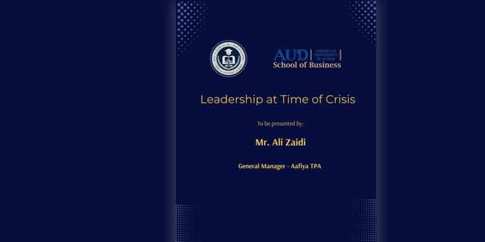 Leadership at Time of Crisis