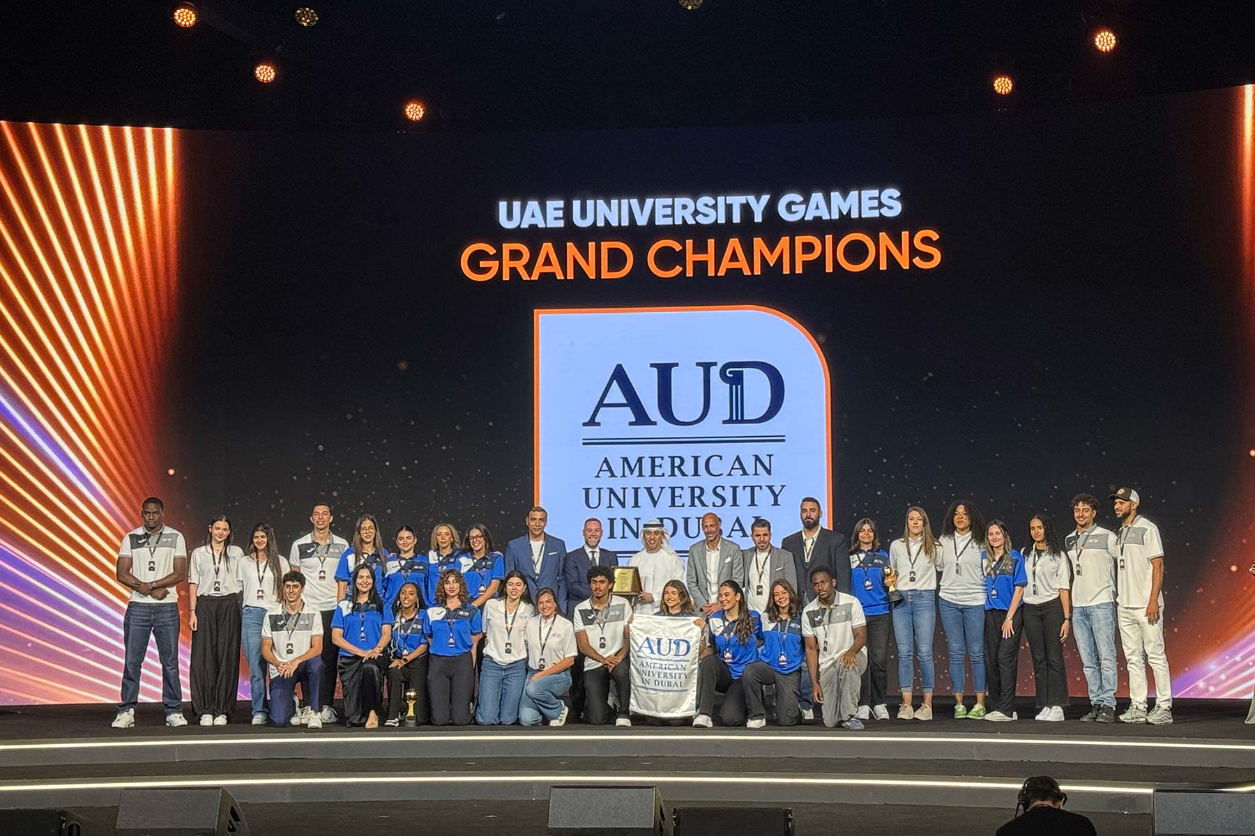 AUD Named Grand Champion of the 2024–2025 UAE University Games
