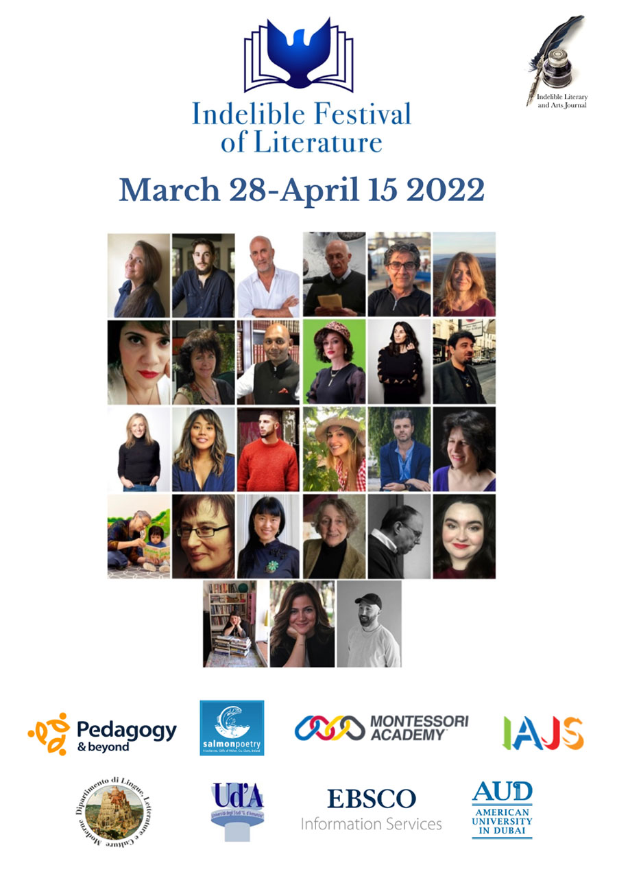 Indelible Festival of Literature 2022 poster