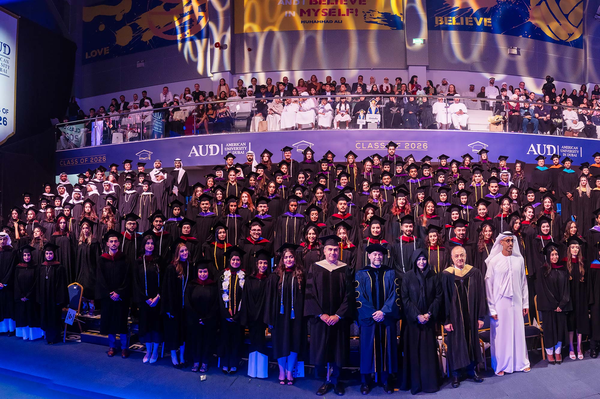 H.H. Sheikha Latifa bint Mohammed bin Rashid Al Maktoum inaugurates American University in Dubai’s 29th Commencement Exercises