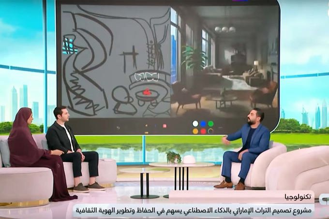 AUD Faculty Member Imad Hanna Shines in Dubai TV Interviews