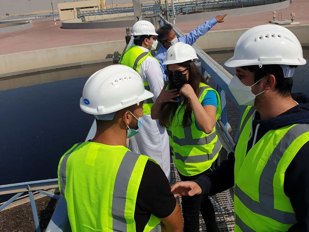 Student visited the Jebel Ali Sewage Treatment 2
