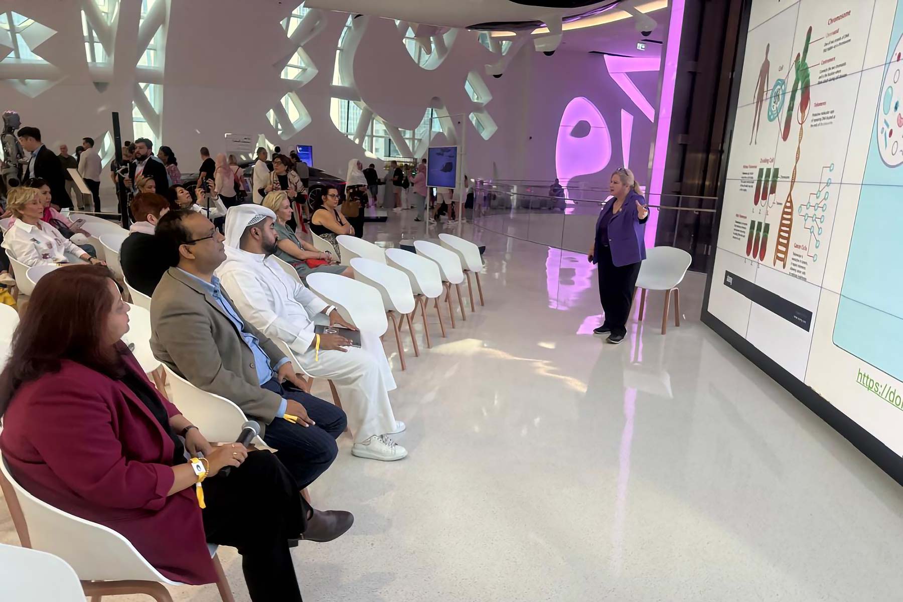 AUD presents talk on Healthspan and Longevity at the Museum of the Future