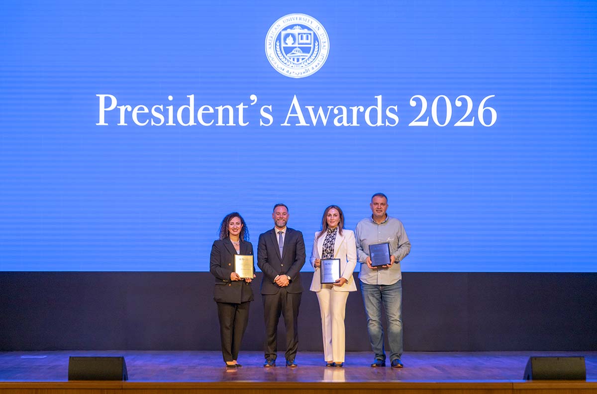 presidents award group photo