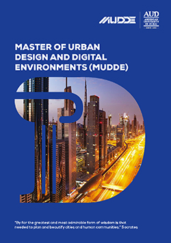 Master of Urban Design and Digital Environments (MUDDE)