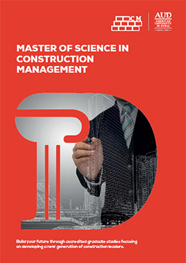 Master of Science in Construction Management