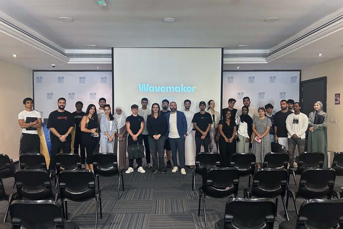 AUD Hosts Wavemaker for an Insightful Session on AI's Role in Modern Communication