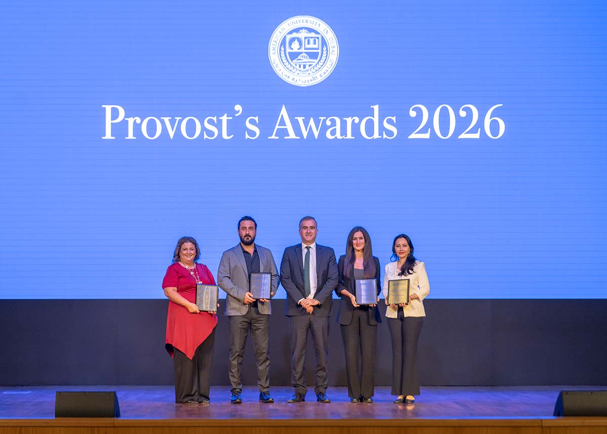 provost award group photo